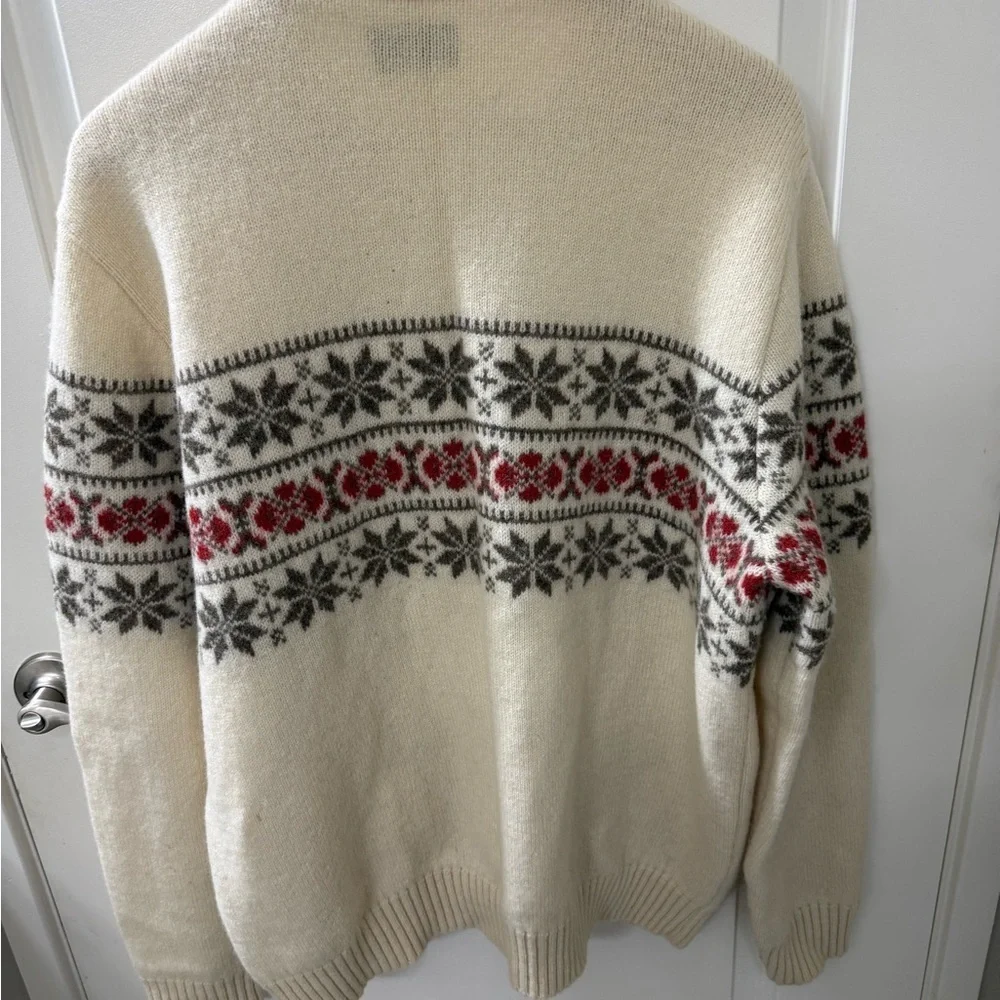 Vintage Geiger Tyrol Made in Austria Euro size 56/2XL  Fair Isle Wool Sweater